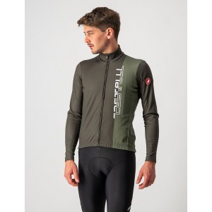 TRAGUARDO Radtrikot langarm grün