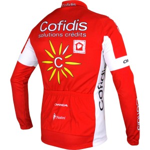 COFIDIS 2018 Radtrikot langarm-Radsport-Profi-Team