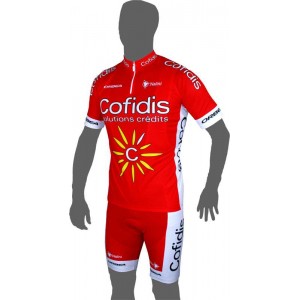 COFIDIS 2015 Trägerhose Radsport-Profi-Team