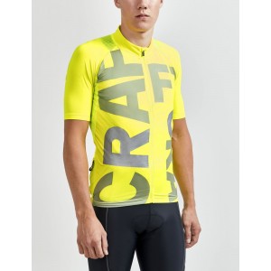 ADV Endurance Lumen Radtrikot kurzarm neongelb