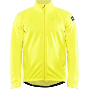 CORE IDEAL JKT 2.0 Fahrrad Winterjacke neongelb