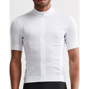 ESSENCE Radtrikot kurzarm weiß