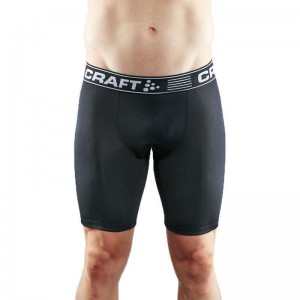 Greatness Bike Short Fahrrad-Unterhose schwarz (mit Sitzpolster)