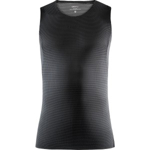 NANOWEIGHT Funktionsshirt ärmellos schwarz