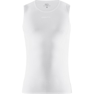NANOWEIGHT Funktionsshirt ärmellos weiß
