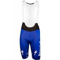 Deceuninck-Quick-Step 2019 Racing Trägerhose (PRR) Radsport-Profi-Team