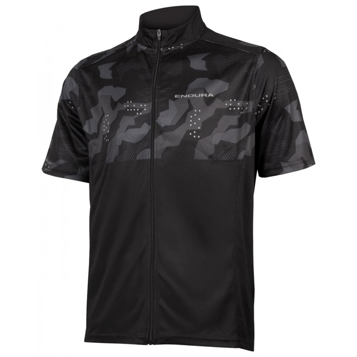 HUMMVEE RAY Radtrikot kurzarm schwarz