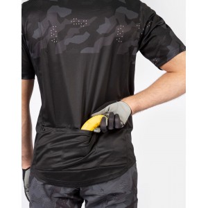HUMMVEE RAY Radtrikot kurzarm schwarz