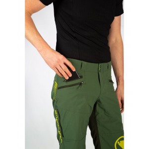 SINGLETRACK II Bike Shorts olivgrün