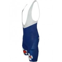 Francaise des Jeux (FdJ) 2005 Radsport-Profi-Team-Radsport-Trägerhose blau