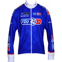 FRANCAISE DES JEUX (FDJ) 2013 Fahrrad Winterjacke-B'TWIN Radsport-Profi-Team