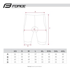 B30 Radhose kurz schwarz/neongelb
