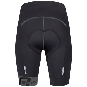 B30 Radhose kurz schwarz/grau