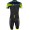 DASH Radsport-Set (Radtrikot+Trägerhose) schwarz/neongelb