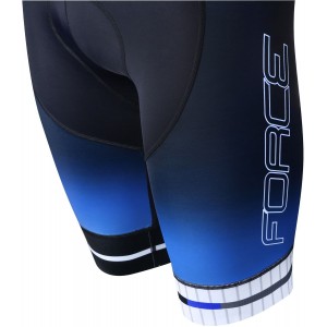 DASH Trägerhose kurz schwarz/blau