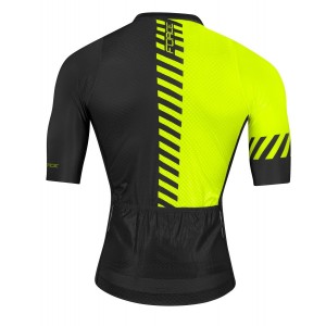 FASHION Aero Radtrikot kurzarm neongelb/schwarz