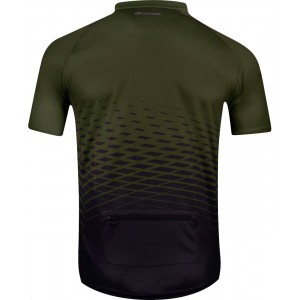 MTB ANGLE Radtrikot kurzarm grün