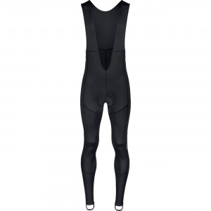 SHARD WINDSTER Trägerhose lang schwarz