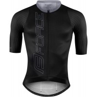 TEAM PRO Aero Radtrikot kurzarm schwarz