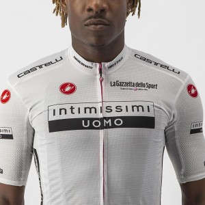 Giro d'Italia 2022 MAGLIA BIANCO (weiß) Radtrikot kurzarm