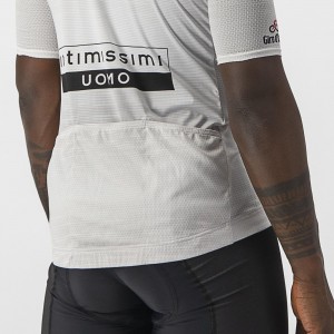 Giro d'Italia 2022 MAGLIA BIANCO (weiß) Radtrikot kurzarm