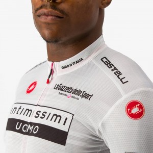 Giro d'Italia 2023 MAGLIA BIANCO Set (Radtrikot+Trägerhose)