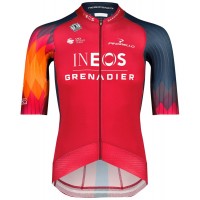INEOS GRENADIERS 2023 EPIC RACE Radtrikot kurzarm (langer RV)-Radsport-Profi-Team