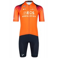 INEOS GRENADIERS 2023 training edition Set (ICON Radtrikot+ICON Trägerhose)-Radsport-Profi-Team