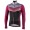Asfalto Jkt Fahrrad Winterjacke schwarz/rot/grau