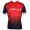 BORGO C Radtrikot kurzarm rot/schwarz