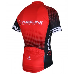 BORGO C Radtrikot kurzarm rot/schwarz