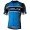 BORGO Radtrikot kurzarm schwarz/blau
