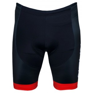 DYNAMITE Radhose kurz schwarz/rot