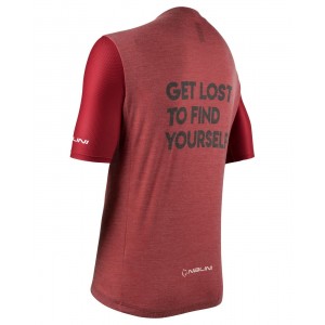 GRAVEL Fahrrad Shirt rot