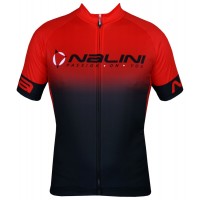 Horizon Jersey Radtrikot kurzarm schwarz/rot