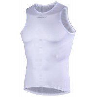 Kermesse Tank Funktionsunterhemd ärmellos weiß