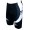 LIGHTNING Radhose kurz schwarz/weiß