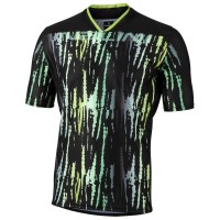 LILLEHAMMER1994 MTB Radtrikot kurzarm schwarz/grün