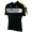 LUCSTER Radtrikot kurzarm schwarz/neongelb