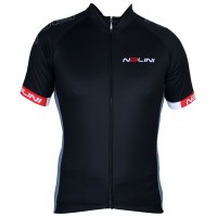 Native Jersey Radtrikot kurzarm schwarz/rot