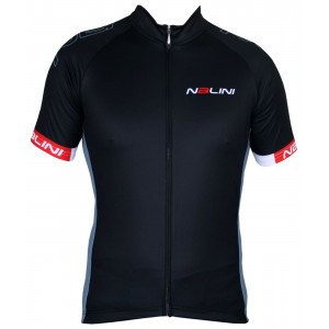 Native Jersey Radtrikot kurzarm schwarz/rot