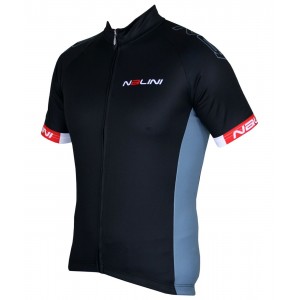 Native Jersey Radtrikot kurzarm schwarz/rot