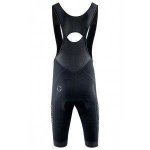 New Classica Bib Short gefütterte Trägerhose kurz schwarz
