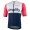 New Classica Radtrikot kurzarm blau/weiß