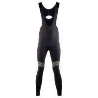 New Warm Reflex Bib Tight Trägerhose lang schwarz