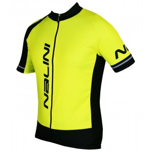 Pace Jersey Radtrikot kurzarm neongelb/schwarz
