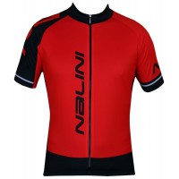 Übergröße Pace Jersey Radtrikot kurzarm rot/schwarz