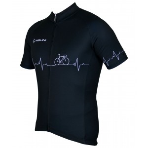 Pulse Jersey Radtrikot kurzarm schwarz