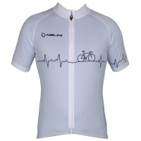 Pulse Jersey Radtrikot kurzarm weiß