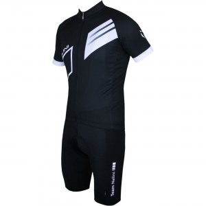 Blade Jersey Radtrikot kurzarm schwarz/weiß